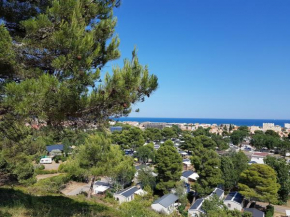 WIFI Appartement Panoramisch Zeezicht max 4 personen in Narbonne Plage
